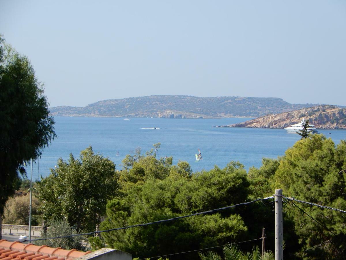 Comfortable garden Apt near Vouliagmeni beach Atena Exterior foto
